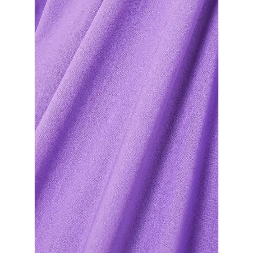 STAUD Myla Amethyst Cut Out Cotton Poplin Maxi Dress - Picture 11 of 15